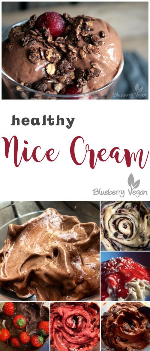 Nice Cream – Blueberry Vegan